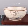 Japanese Underglaze Hand-painted 7-inch Ceramic Household Ramen Bowl Soup Bowl Commercial Restaurant Noodle Bowl Large