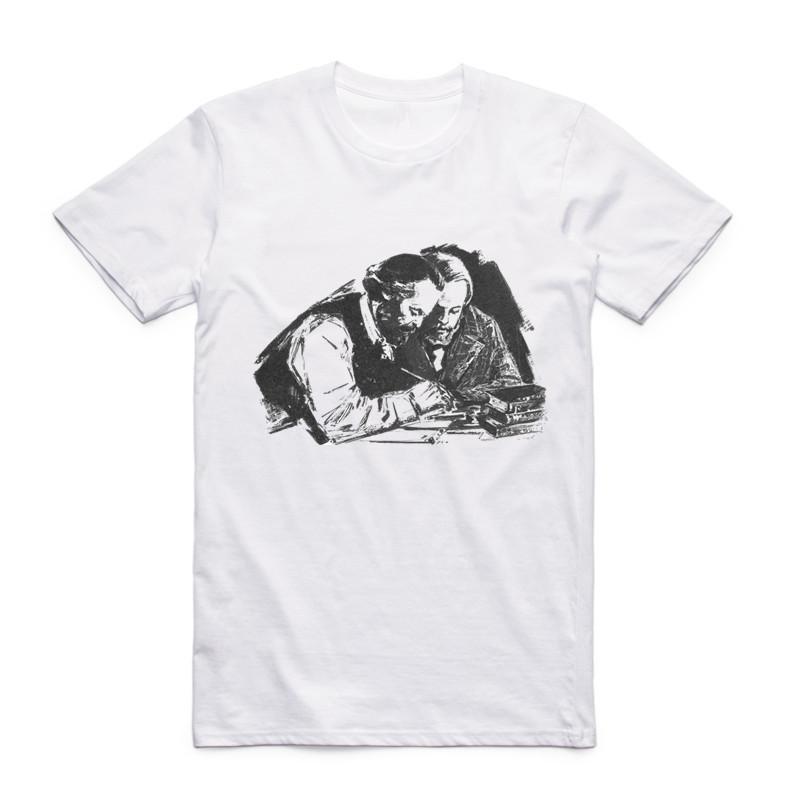 

2019 Fashion Men Print MARXISM COMMUNISM CCCP T-shirt O-Neck Short Sleeve New Summer Style Casual Karl Marx Top Tee T Shirt Swag 4XL