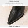 2025 Autumn/Winter Retro Pointed Toe Ankle Boots - Fashionable Martin Boots for a Cool, Versatile, Petite Slim Look