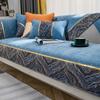 New Chinese Sofa Cushion Cover Four Seasons Universal Chinese Sofa Cushion Anti-slip Four Seasons Cashmere Sofa Towel Washable