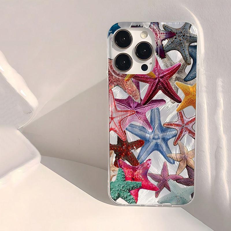 

Ocean Green Starfish Phone Case For Samsung Galaxy S25 Ultra S24 FE S23 Plus S22 A16 A36 A26 A56 A54 A55 A53 A52S A34 A35 Cover Galaxy A54 5G