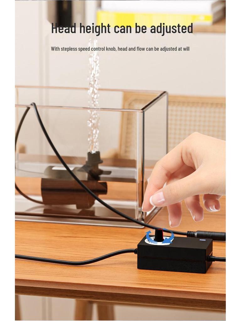 Bomba de Chuveiro Móvel Sem Escovas de Alta Temperatura 12V/24V CC & Booster Submersível para Aquecedor Solar de Água