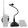 Aliunce Sm01 Microfone de mesa para walkie talkie Rt622 Rt3s Hd1 Ra685 Rt95 Rádio bidirecional Microfone de mão 2 pinos / Gp328plus