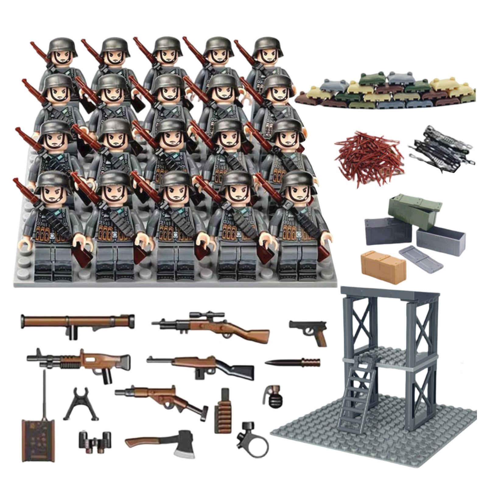 

Weapons And Equipment, Watchtowers, Mortars, Compatible Howitzers, Puzzle BuildingBlocks, Minifilm Toys One Size