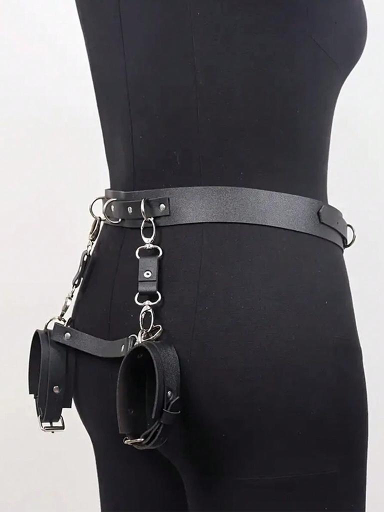 Handcuffs Sex PU Leather Body Harness Cuffs Bondage Straps Kit Erotic Adult Sex Toys For Couples Party Sexy Accessories SM Product