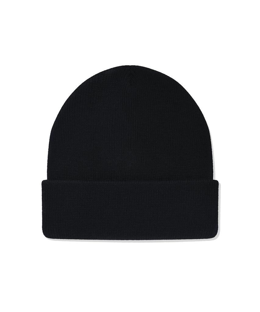 WACKY WILLY Label Beanie Black