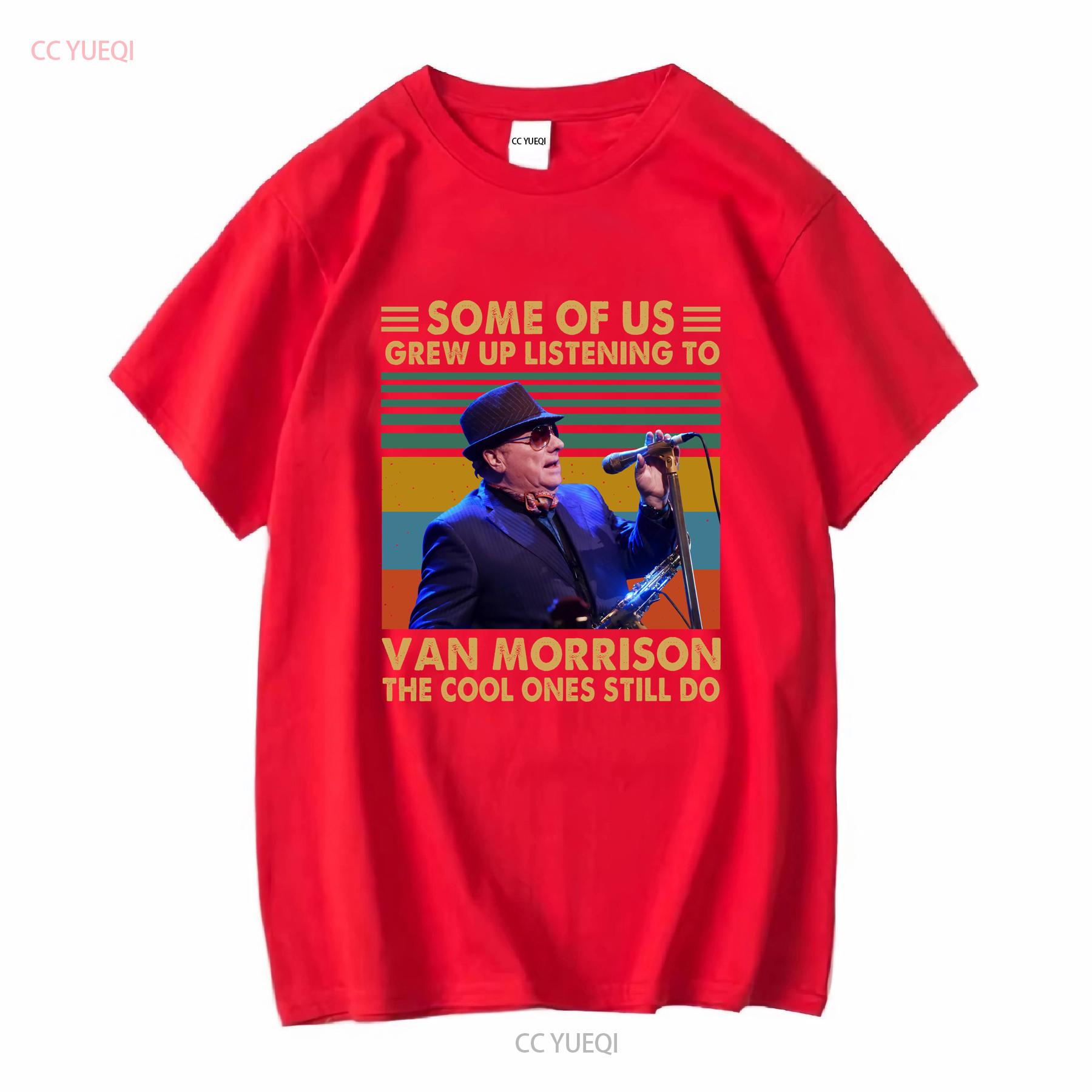 

Hot Van Morrison Cartoon New Rare S 235XL T Shirt 2D571 long or short sleeves vintage Washed fashion Unisex Versatile S