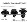Compatible Clips for BMW, Nissan, Subaru, Suzuki Bumper, Fender, Grille, Radiator