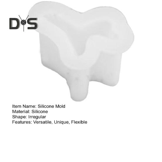 Formă de Silicon Casă Suport Lumânare Rășină Cristal Formă DIY Decor Acasă Gips Ciment Formă Suport Lumânare Formă de Silicon pentru Meșteșuguri din Rășină Ornamente Cadou