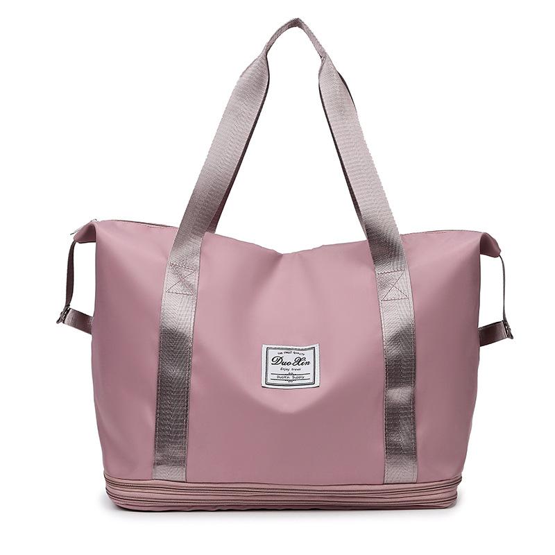 Simple lightweight travel bag Women's 2024 summer new simple portable large-capacity luggage bag Fitness bag Maternity bag