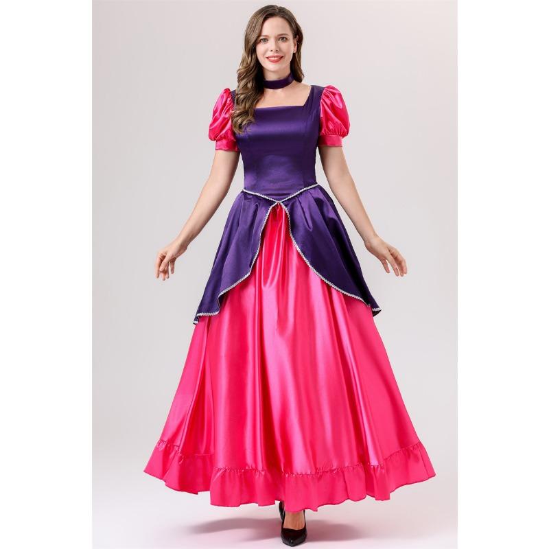 Halloween New Cinderella Sister Princess Dress Children Adult Masquerade Drama Costume