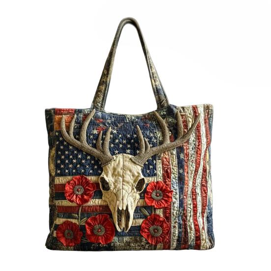 USA 250. Jahrestag Tragetasche, Unabhängigkeitstag Handtasche, Rot Weiß Blau Einkaufstasche, Wiederverwendbare Patriotische Tasche für 4. Juli Geschenke