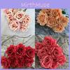 Wedding Gift Decorative Artificial Rose Bouquet For Home And Photography Use