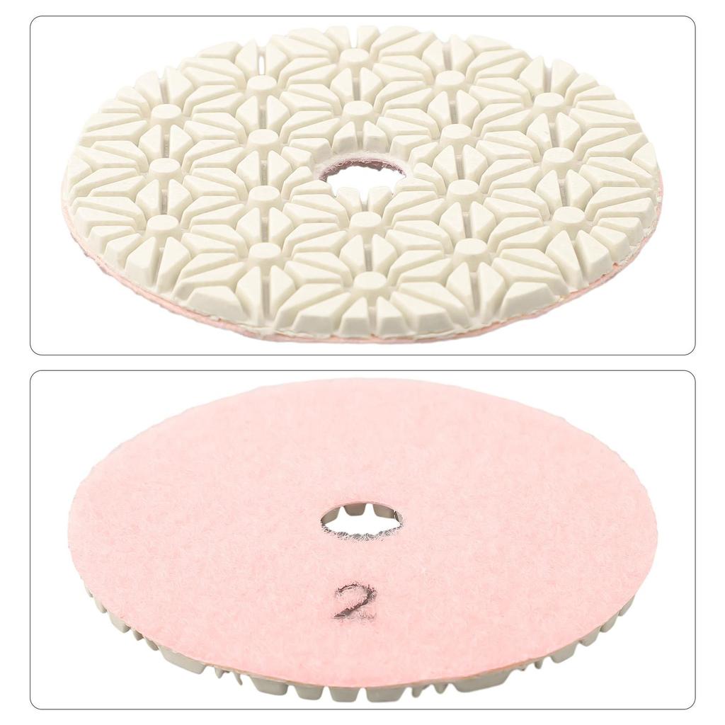 1pc Polishing Pad 4 Inch Car Cement Floor For Granite