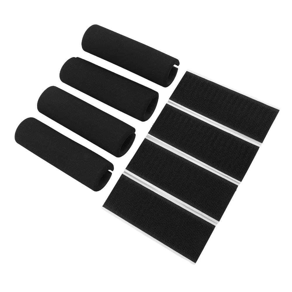 4Pcs Hook and loop design Foam Handle Grip Sponge Handle Sleeve Sports gear renovation