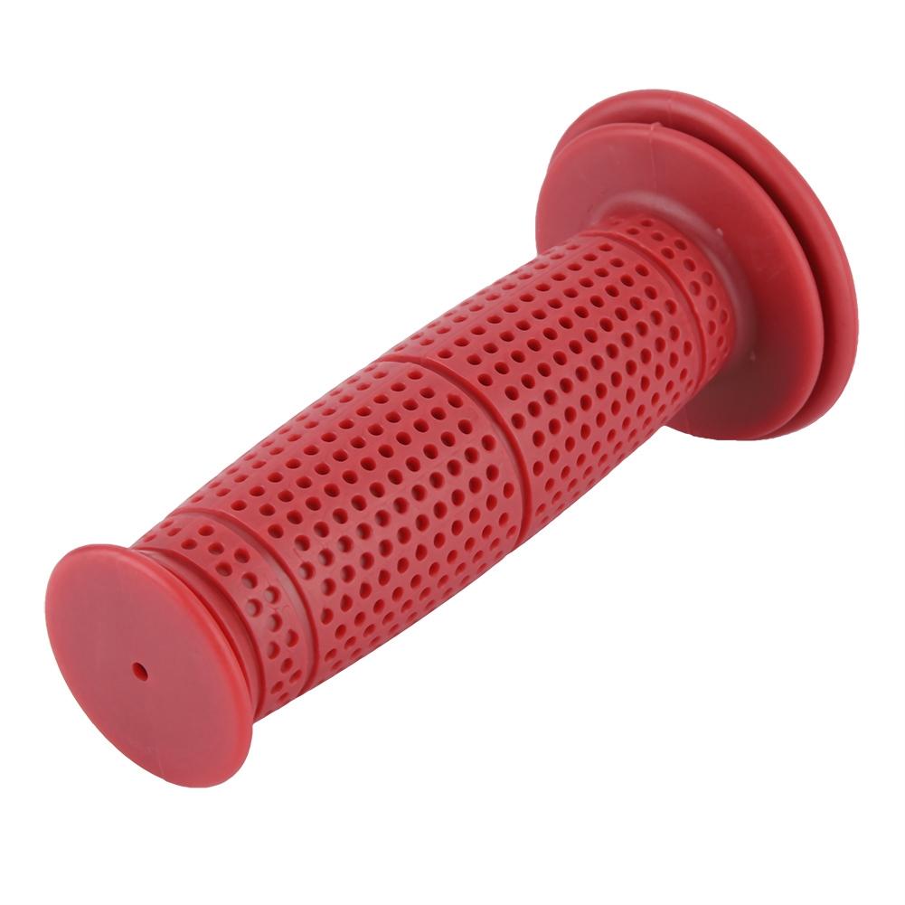 2 Stück 22mm TPU Motorrad Fahrrad Lenker Handgriffe Zubehör(rot)
