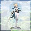 16cm Height Acrylic Large Stand-up Display Featuring Characters From Mondstadt and Liyue In Genshin