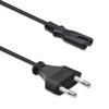 Kabel zasilający Qoltec IEC C7 / CEE 7/16 | ósemka | 2x0.5mm2 | 1.4m