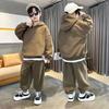 Boys Fashion Set 2025 Spring and Autumn Children Handsome Sports Two-piece Set