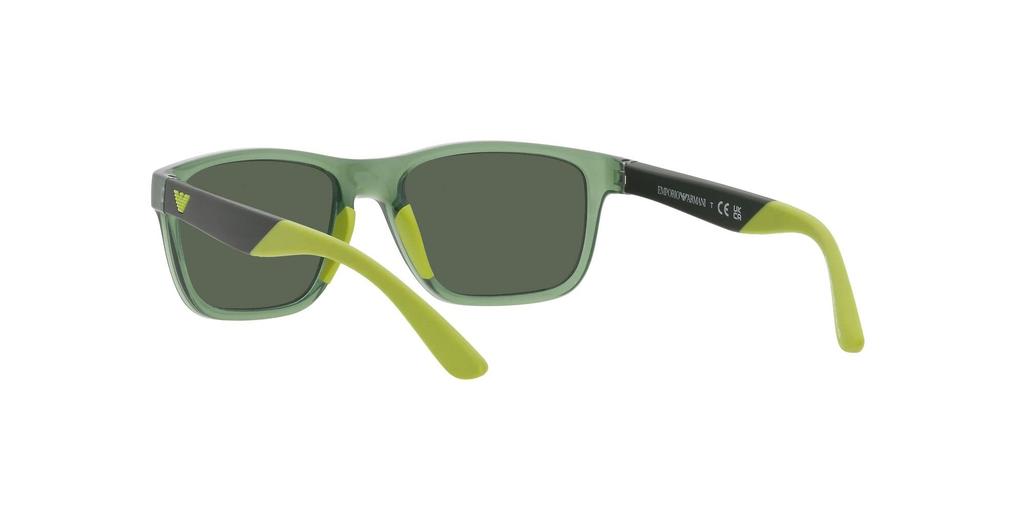 Sunglasses EK4002F Kids SHINY TRANSPARENT GREEN GREEN Lens 48 [Emporio Armani] Frame/DARK