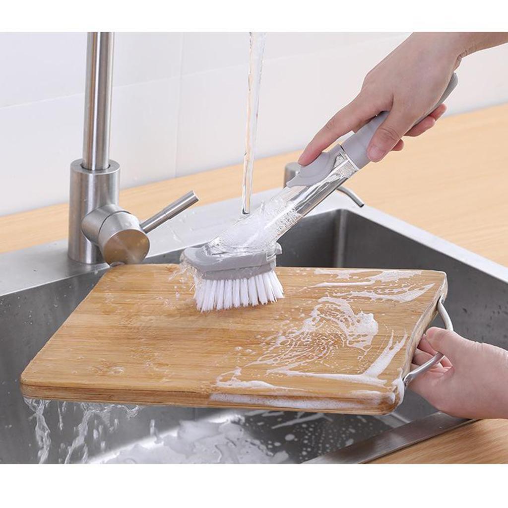 Long Pot Brush Dish Washing Cleaning Pan