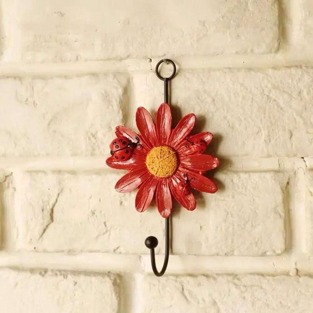 Creative Car Garage Key Holder with Opening Door Multifunctional Wall Mount Key Rack Easy Installation Space-saving