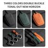 Leather Car Key Case for Toyota Prius Camry Corolla CHR C-HR RAV4 Land Cruiser 2/3 Button Keychain Suede Accessories