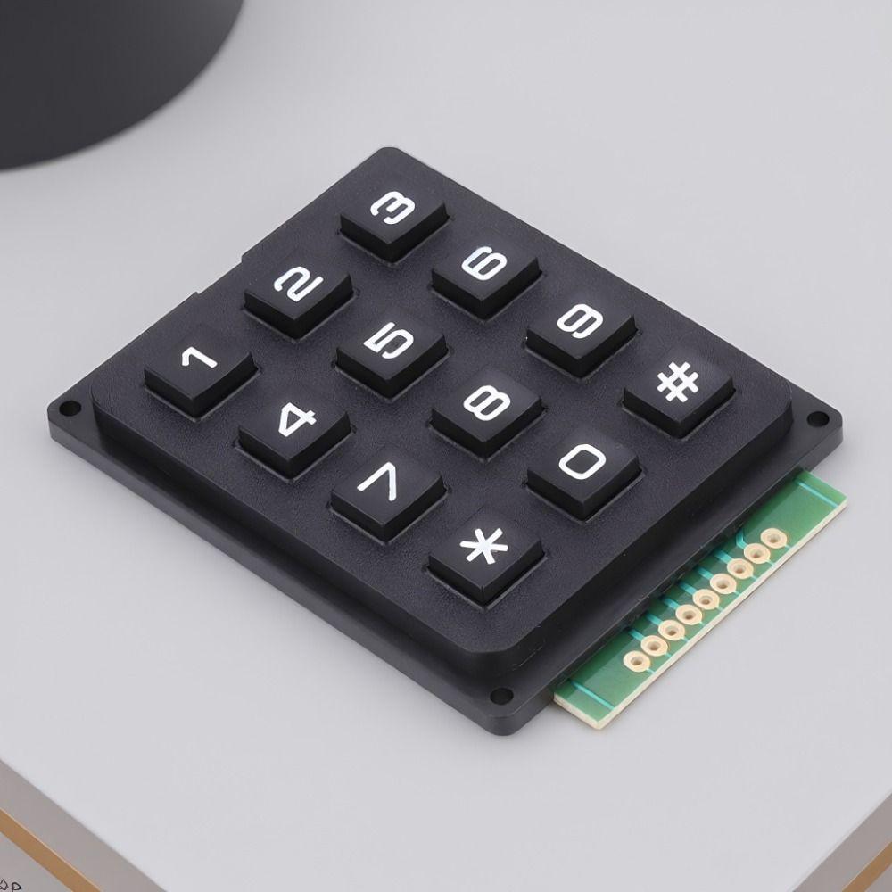 Push Buttons External Keypad 3x4 Matrix Array Switch Practical Number Pad  DIY Electronics