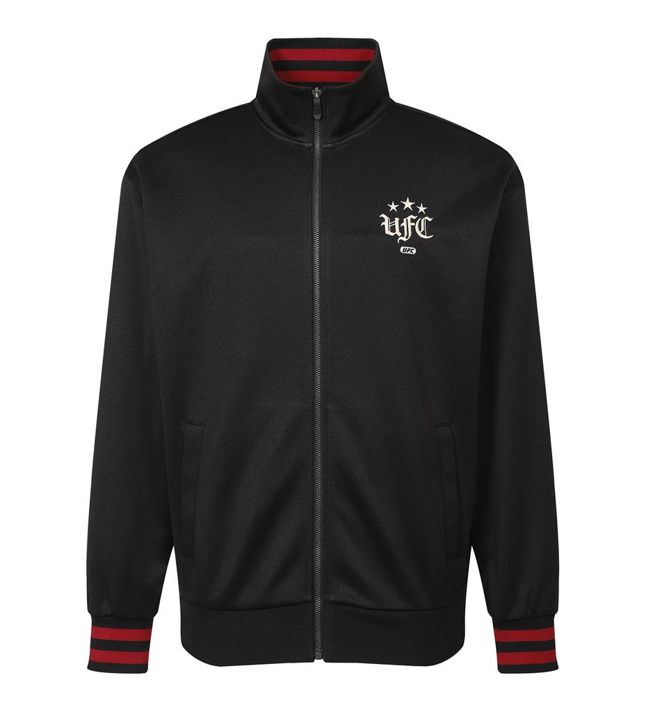 Ufc Sport Ufc Authentic Relax Fit Track Jacket Black U2Ttx2304Bk
