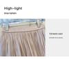 Iridescent Gauze Wide-Leg Skirt Pants for Women - 2025 Summer Fashion, Slimming, Drapey, and Versatile Casual Wear