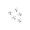 1 PCS Organza Bow Zircon Nail Art Accessories Lace Bow Love Nail Decorations  Nail Salon
