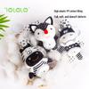 TOLOLO Black & White Crib Mobile Wind Chime for 0-3 Year Olds - Early Education Hanging Rattle Toy