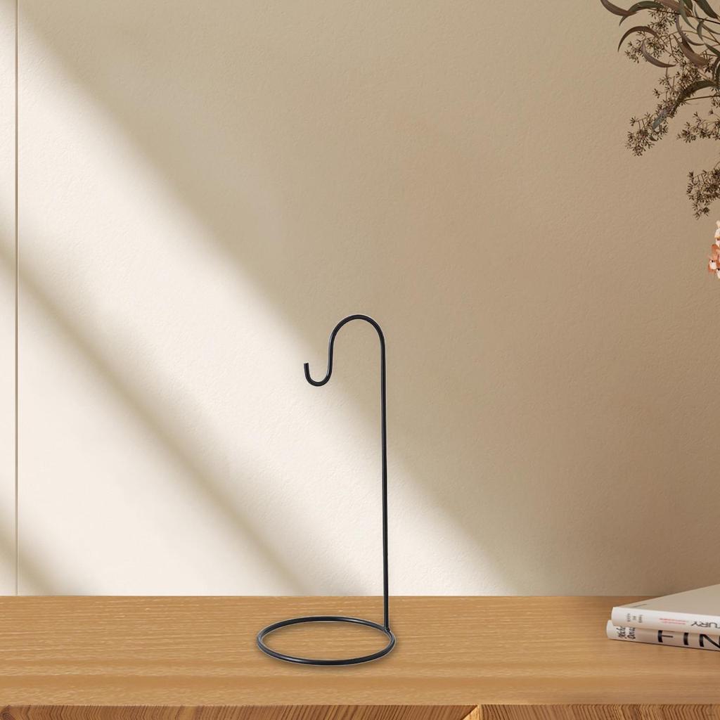 Hanging Wind Chime Holder with Stable Base, Calligraphy Pen for Pendants, Indoor