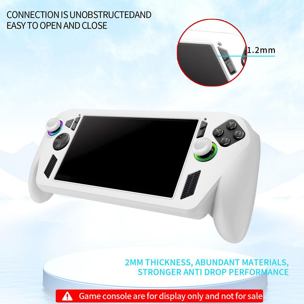 Silicone Protective Case For ASUS ROG ALLY X Game Console Anti-Scratch Anti-Slip Anti-Fall Soft Durable Easy To Install