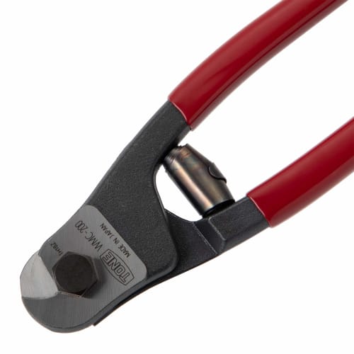 TONE Wire Mini Cutter WMC-200 Red Total Length 201mm
