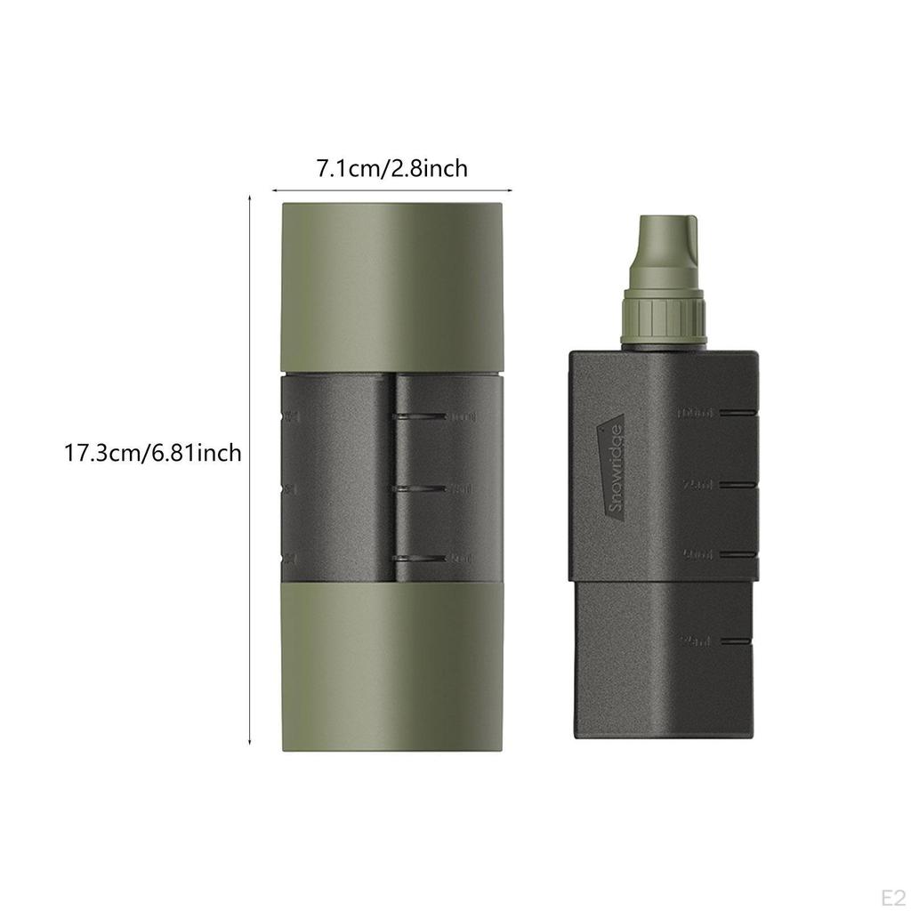 Condiment Squeeze Bottles 3Pcs/Set Seasoning Lightweight with Caps Portable Spice Containers