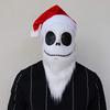 Nightmare Before Christmas Jack Skellington Green-Haired Latex Mask for Halloween
