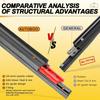 2PCS 26-inch to 16-inch windshield wiper blades, original quality high-quality four-season wiper blades, stable and silent