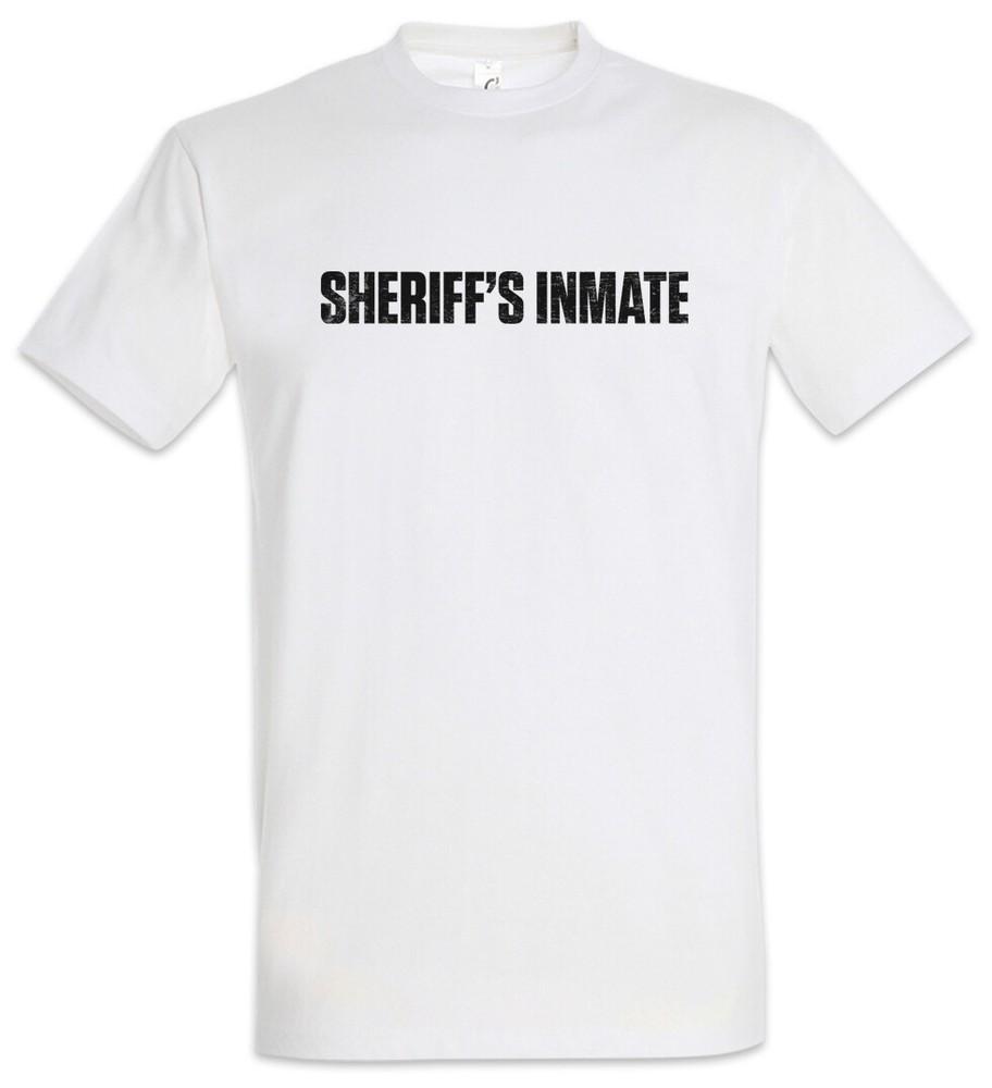 

Sheriff s Inmate Men s T-Shirt Inmate Prisoner Jail Inmate Detention Prison M