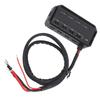 12V Motorcycle Fuse Block Universal 20A Fuse and Relay Box Kit with LED Indicator Light for Car