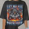 Zeig mir deine Füße Shirt, Lustiges Alpha-Wolf-T-Shirt, Urkomisches Meme Bootleg T-Shirt, Unisex Grafik 90er Jahre Tee