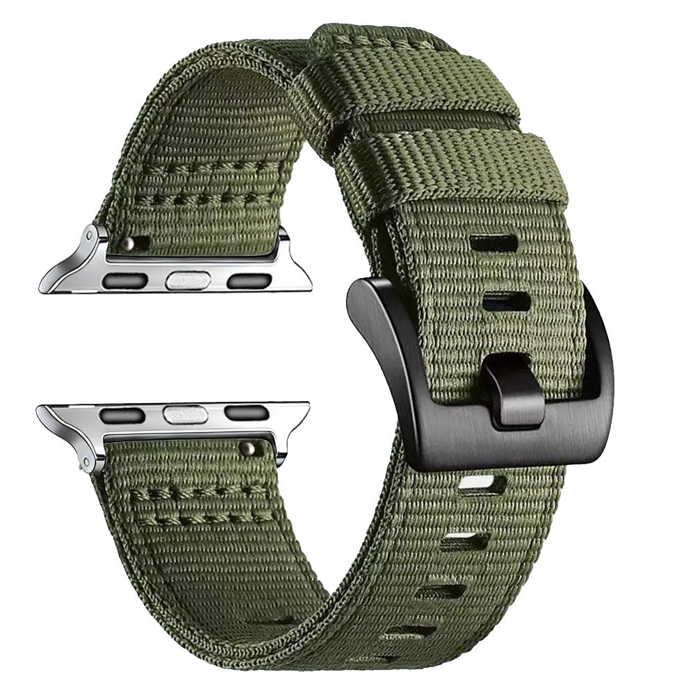 Pour bracelets Apple Watch 45mm 46mm Ultra2 3 49mm 42mm iwatch Band S11 46mm Bracelet en toile de nylon Sangle Série 11 10 9 8 7 6 11 SE