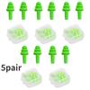 10Pairs Silicone Earplugs Noise Reduction Comfort Earplugs Soft Waterproof Swimming Waterproof Insulation Cancelling For Sleep