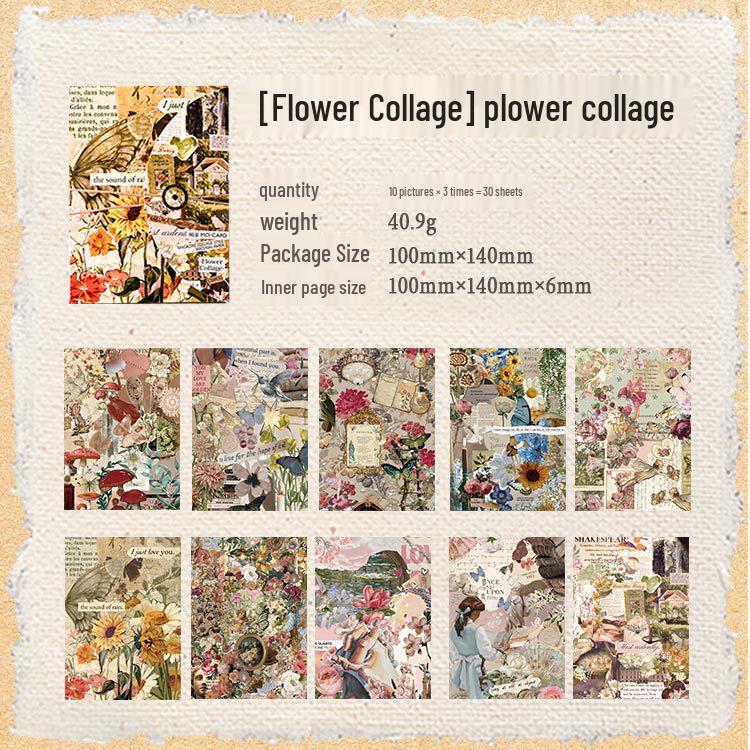 

Мастер-класс по бумажному коллажу «Мо Мо»: Декоративный журнал своими руками с 6 стилями коллажа