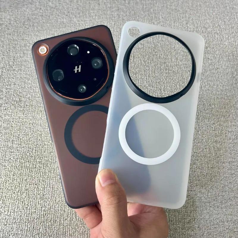 For OPPO Find X9 Ultra Case Magnetic For MagSafe Matte Transparent Acrylic Silicone Skin Feel Hard Cover Dustproof Bumper