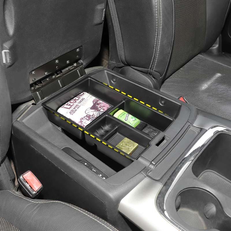 Fit For Dodge RAM 1500 2009-2018 Armrest Box Storage Box Organizer Container Stowing Tidying Accessories