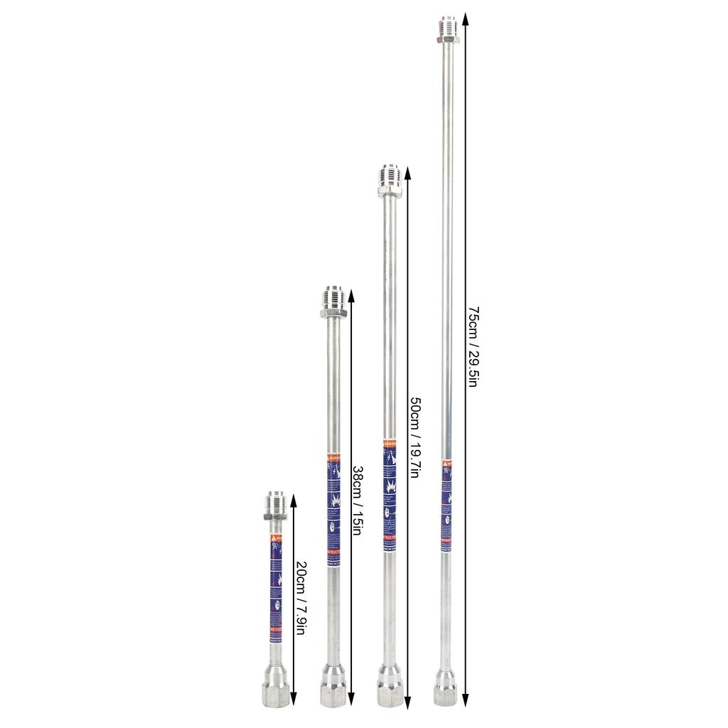 Spray Gun Extension Rod Sprayer Extension Rod Paint Spray Gun Tip Pole Tool Manual Hardware Supplies Manual Hardware