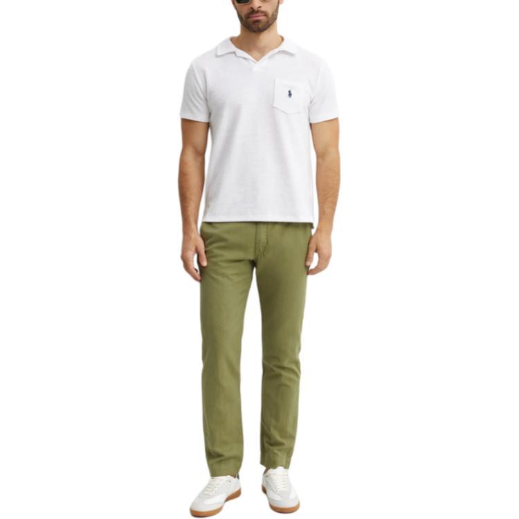 Polo Ralph Lauren linen-blend trousers 710901796-019