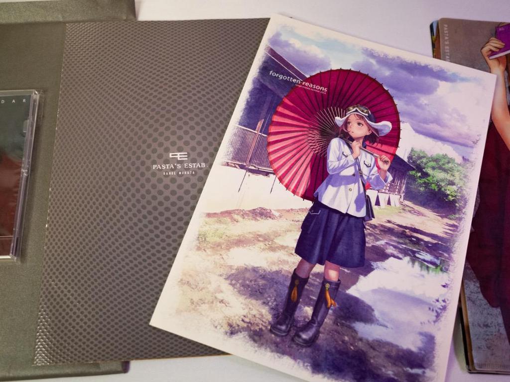 [USED] Range Murata PASTA'S ESTAB Clear File Art Book Last Exile