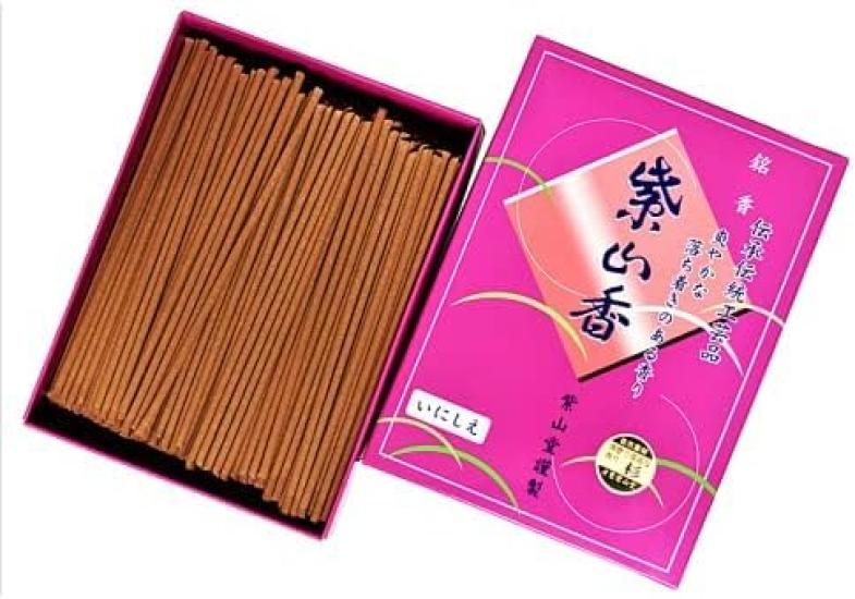 

Shizanko Ancient Cedar Incense from Ibaraki Prefecture, 180g (250 sticks)